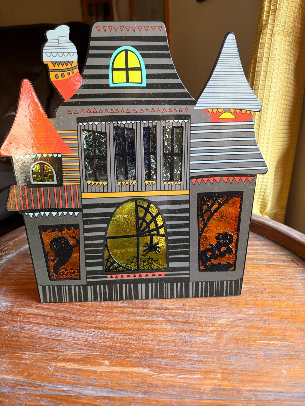 Hallmark Vintage frank & FRIGHT Halloween Haunted House Tea Light Holder
